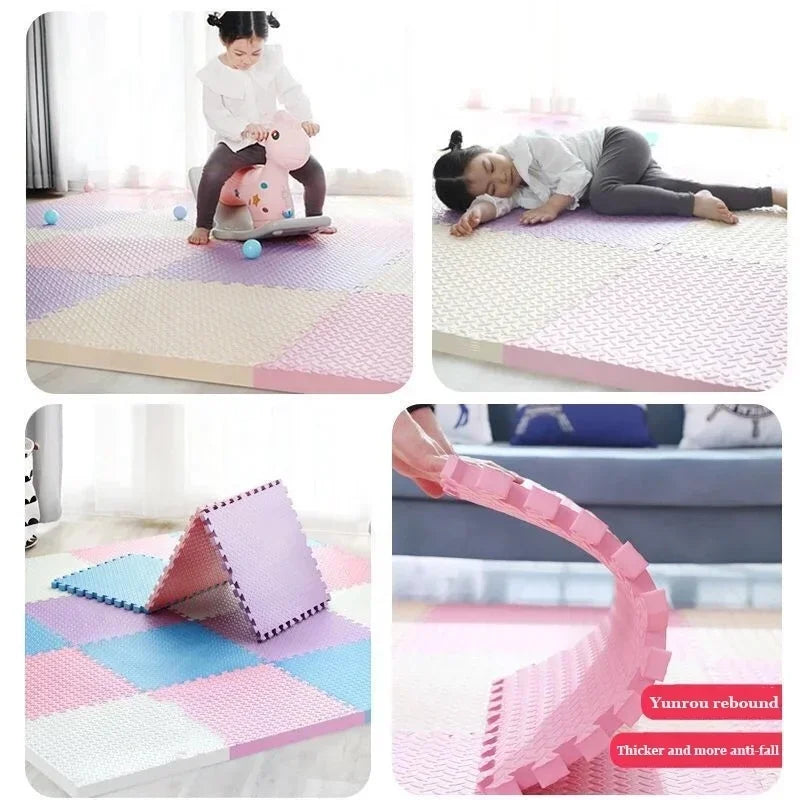 30cm Baby Foam Clawling Mats EVA Puzzle Toys for Children Kids Soft Floor Play Mat Interlocking Exercise Tiles Gym Game Carpet