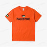 Women's Palestine Plus Size Cotton Name Palestine Map Men's T-Shirt Cotton T-Shirt Top Gaza T-Shirt Fashion T-Shirt Clothing