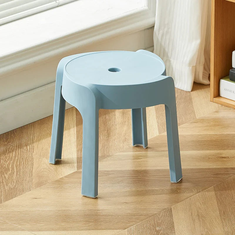 Household Small Bench Children Low Stool Adult Chair Living Room Coffee Table Plastic Toilet Non Slip Shower Stool