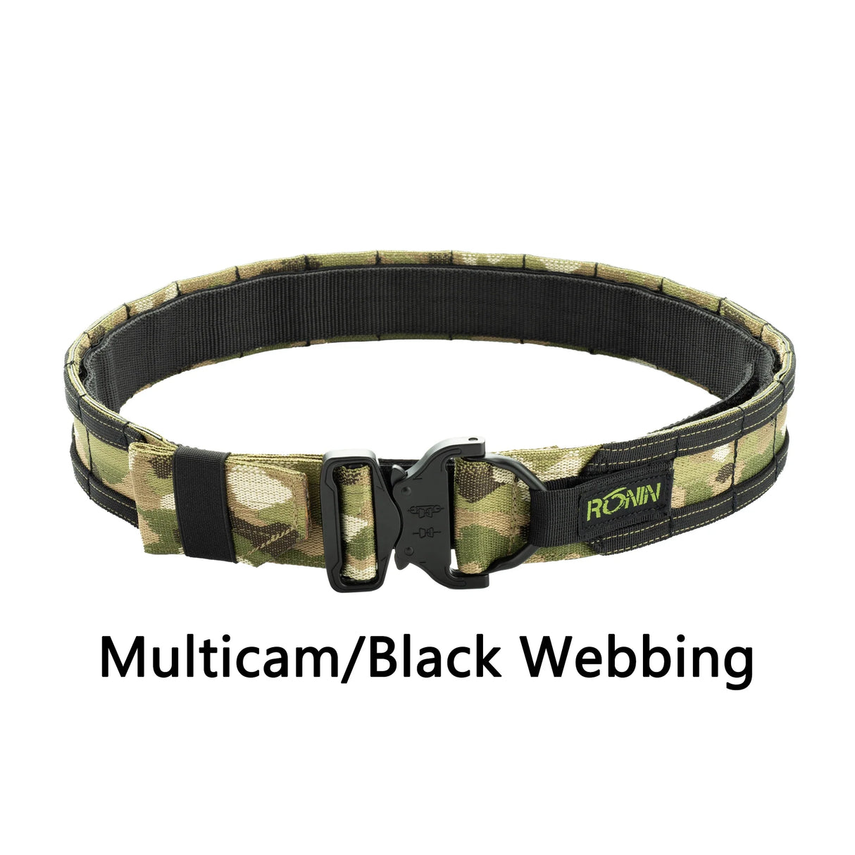 Ronin Style Tactical SENSHI Belt 【1.5 Inch】 Outdoor Military Hunting Double Layer Belt Molle System AIRSOFT