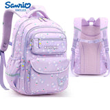 Sanrioed Hello kitty Schoolbag Cartoon Strawberry Kitty Cat Bags Burden Alleviation Protect Spine Waterproof Anti Lost Backpack