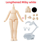 New YMY Body Joint Doll DIY Boy girl Body for obitsu 11, GSC Head, Ob11,1/12BJD Doll Accessories Toy Replacement Joint Hand