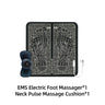 Foot Massager EMS Electric Pad Feet Acupoints Relax Massage Mat Pain Relief Blood Circulation Muscle Stimulation Instrument