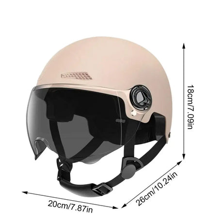 Vintage Motorcycle Classic Helmet Retro Scooter Half Helmet Men Women Ultralight Cycling MTB Bicycle Motorcycle Accessories