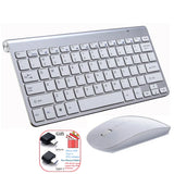 Spanish Hebrew Korean Thai Wireless Keyboard Mouse Combo 2.4G Mini Portable Wireless Keyboard and Mouse for Windows Mac Android