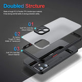 Case For Xiaomi Redmi Note 11 Pro 5G Cover Coque Funda Matte Translucent Shockproof Hard PC Protective Phone Bumper Mi Note 11S