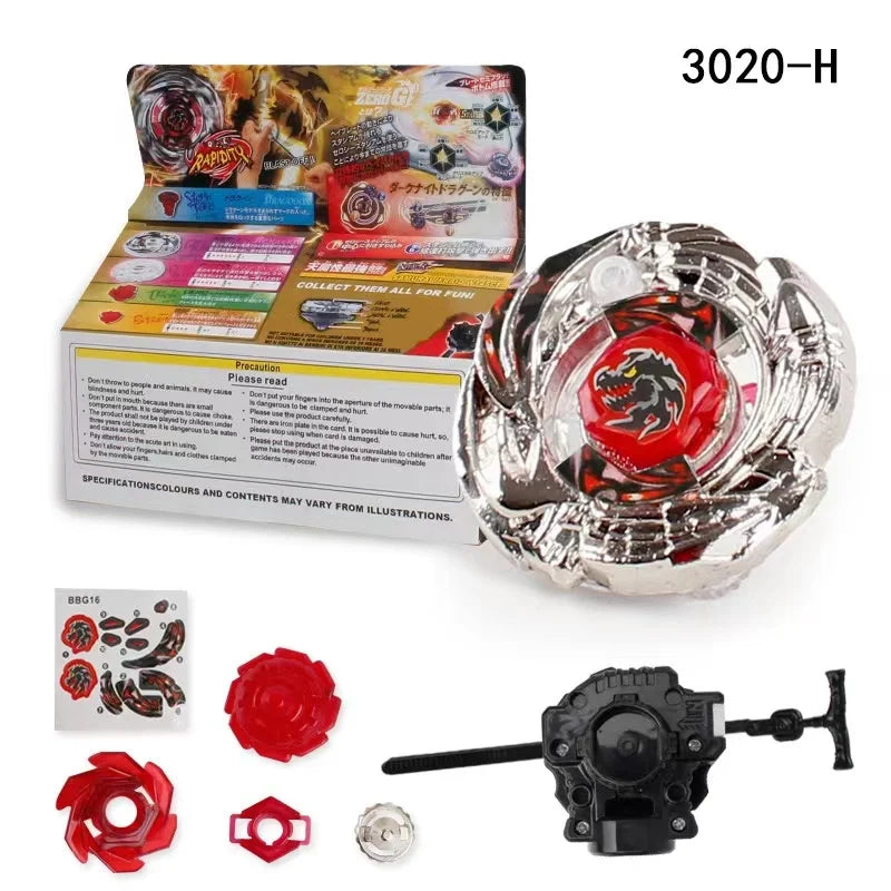 B-X TOUPIE BURST BEYBLADE SPINNING TOP Thief Zirago / Gryph Girago WA130HF Shogun Steel Zero-G BBG24