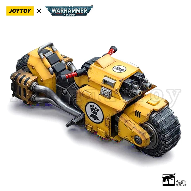 JOYTOY 1/18 Action Figure Fists Raider-Pattern Combat Bike Anime Collection Military Model Free Shipping