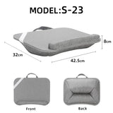 Multifunctional Portable Travel Laptop Desk Back Cushion High-density Sponge Bedroom Sofa Lap Table Simple, Soft and Comfortable