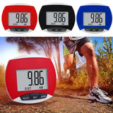 Portable Sport Pedometer Built-in Clip Movement Calories Counter LCD Display Multi-Function 3D for Men Women Kids Adults Seniors