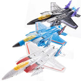 JINBAO Starscream Thundercracker Skywarp F15 FG01 DS01 DF06 Set Plane Anime Action Figure Model Transformation Robot Toys