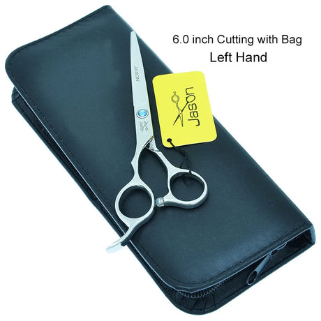 Jason 5.5/6 Inch Left Hand Barber Hair Scissors Professional Hairdressing Cutting Scissors Thinning  Shears Salon Tools A0045D