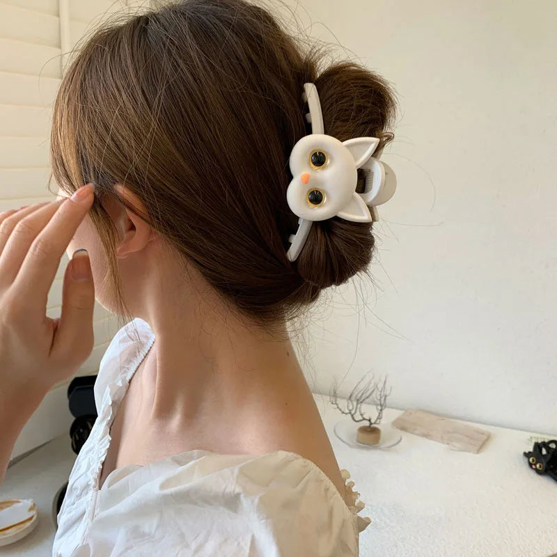 2023 Popular Hair Catches Korean Kawaii Claw Clip Cute Fashion By Clips Accessories for Women Popular Trendy Hair Captures