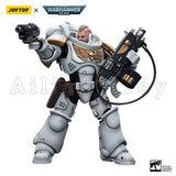 JOYTOY 1/18 Action Figure (3PCS/SET) 40K White Consuls Anime Military Model Free Shipping