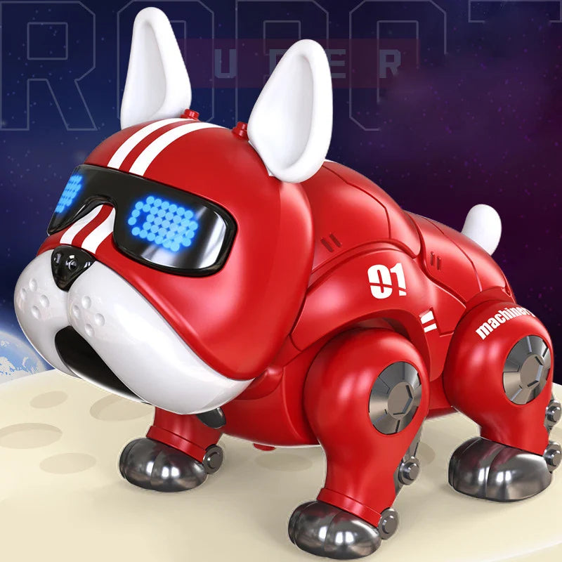 Violent dog robot dog sensor touch electric toy dog children intelligent Virtual pet