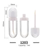 5ml pink flat lip gloss tube dispensing bottle lip glaze empty tube Refillable Bottle Mini Sample Vials Make Up DIY Accessories