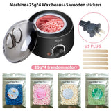 Hair Removal Machine Wax Heater Depilatory Epilator Wax-melt Waxing Kit Paraffin Heater Wax Beans Bead Heating Machine