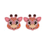 5/10 Pieces Brand New Giraffe Head Silicone Animal Beads Food Grade DIY Pacifier Chain Accessories Baby Toys BPA Free