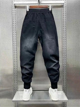 Men's Harem Jeans Japanese Harajuku Luxury Brand Baggy Hip Hop Streetwear New in Popular Black Korean Street Trousers