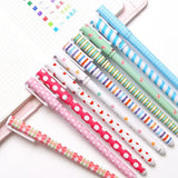 10 Pcs Korean Stationery Stationery Watercolor Pen Gel Pens Set Color Kandelia