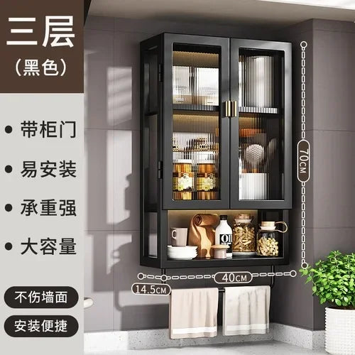 Wall Toilet Bathroom Cabinet Kitchen Organizer Closet Partitions Cabinet Modern Luxury Decorations Gabinete Trendy Furniture