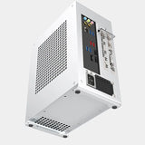 ZZAW A1P MINI-ITX Computer Case Aluminum Desktop Office Small Chassis Silver Support FLEX 1U Power Supply