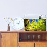 Fish Tank Transparent Glass Rectangular Aquarium Small And Medium Balcony Living Room Decoration Lazy Ecological Fish Tank