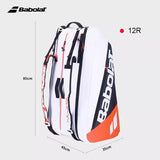 2023 Babolat 6Pack Nadal Tennis Bag Yellow Large Capacity Tennis Court Backpack Original Professional 12Pack Squash Tennis Bags