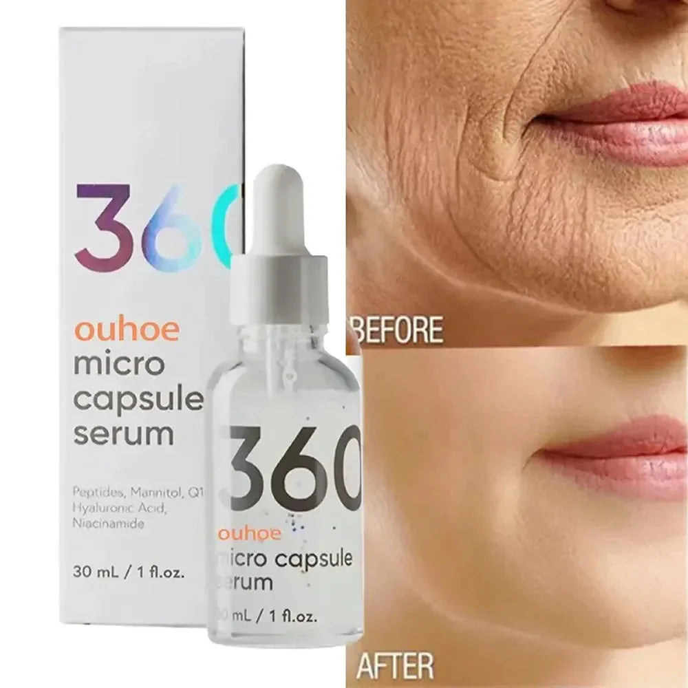 Instant Wrinkle Removal Face Serum Hyaluronic Acid Lifting Anti-Aging Fade Fine Lines Whitening Moisturizing Korean Skin Care