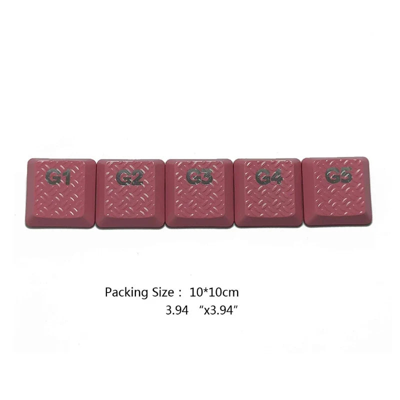 Replacement for KEY Caps forLogitech G813/G815/G913/G915 RGB TKL Mechanical Keyboard Keycap G1-G5 Keycaps 5Pcs 2023