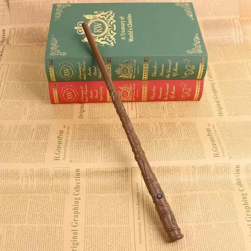 Harri Electronic Magic Stick Shooting Wand Cosplay Toy Hermione Dumbledore Sirius Snape Magical Wand for Kids Toy Halloween Gift