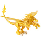 2023 MOC 18cm GodAzillas King Ghidorah Three Head Kidorah Golden Dragon Animals Model Action Figure Collection Monster Toy Kids