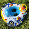 Inflatable Baby Toys Swim Ring Floating Seat Outdoor Swimming Pool Sun Shade Toddler Swim Circle Beach Water Toys for Children