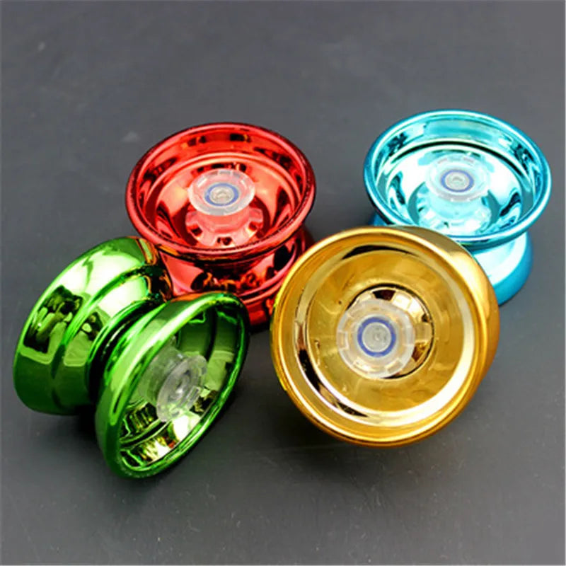 1Pc Professional YoYo Aluminum Alloy String Trick Yo-Yo Ball Bearing for Beginner Adult Kids Classic Fashion Interesting Toy