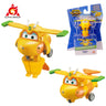 Super Wings S6 Tino 2 inches Mini Transforming Anime Deformation Plane Robot Action Figures Transformation Kids Toys Gifts