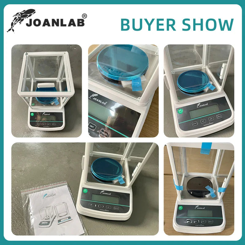 JOANLAB Analytical Balance Lab Digital Scales Electronic Balance Precision Balance Scale Range: 200/300/500g Resolution: 0.001g