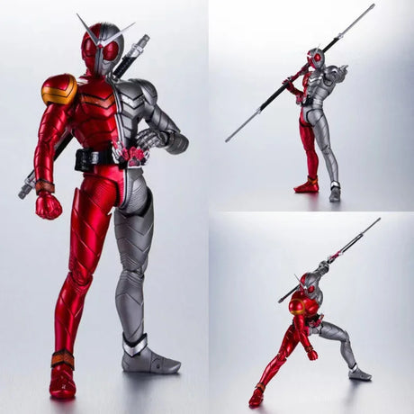 16CM SHF Masked Rider Kamen Rider Joint Kuuga Agit Moveable BJD Anime Action Figure PVC Kids Toys Doll Collection Figures Gift