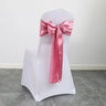 20pcs/set Satin Chair Sashes,17*275cm Silk Chair Ribbon Bows Chair Cover Chair Decoration For Wedding Banquet Party Event Hotel