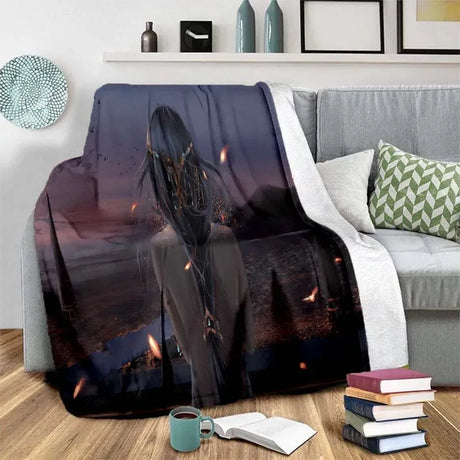 ghostblade blanket sofa blanket air conditioning cover blanket blankets for beds cute blanket children‘s blanket