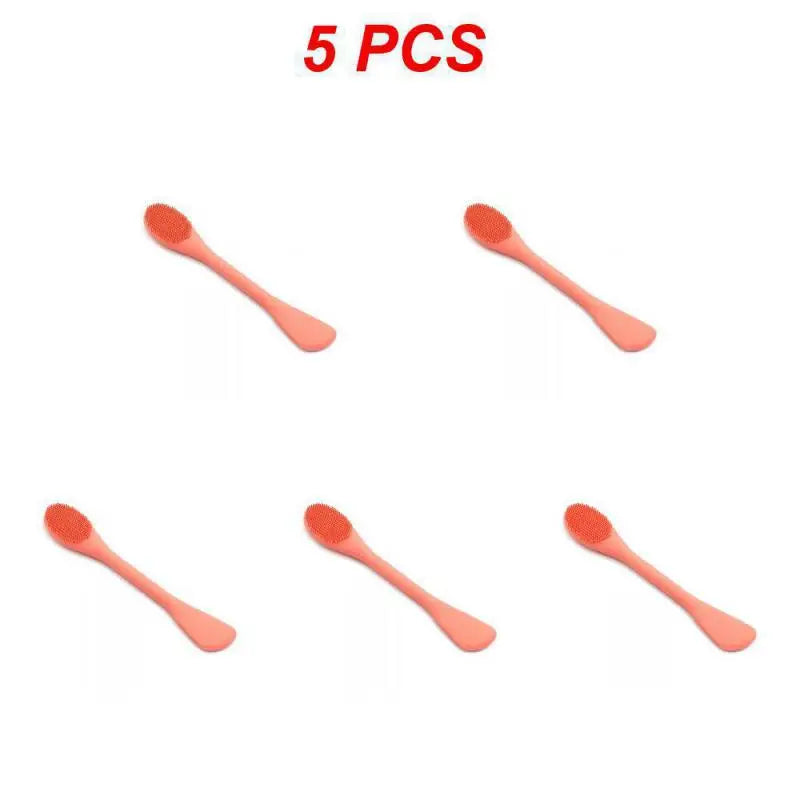 1~10PCS Soft Silicone Washing Brush Remover Face Exfoliating Pore Cleaner Brush Soft Nose Brush Pore Cleaner Skin Care Massager