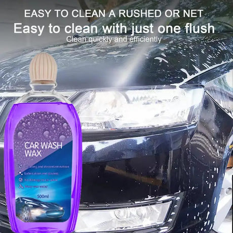 Car Wash Cleaning Agent Auto Foam Liquid Wax Auto Detailing Care Protection Products Plastic Wax Polish auto Wash Liquid Wax