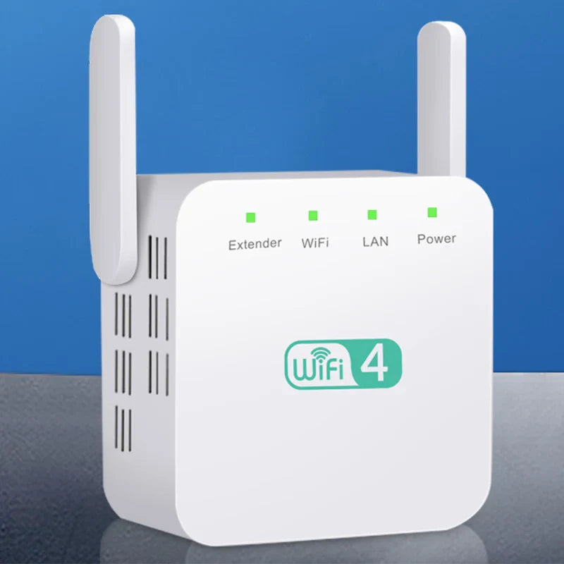 1PC Wireless Repetidor WIFI Repeater 300Mbps Dual Antenna Wi Fi Booster Wi/Fi Long Range Extender 2.4G Wi-Fi Signal Amplifier