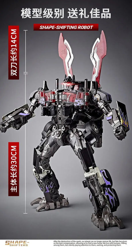 WEIJIANG Granville SS05 Transformation Toys Robot  Black Apple Commander In Chief Deformed  Car Model Alloy Edition Spot