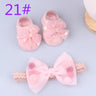 1 Set Cute Gift Bow Flowers Baby Girls Headband Socks Cartoon Animal Bow Newborn Girls Hair Band Kids Headwear Hair Accessories