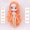 ICY DBS Blyth Doll 1/6 Joint Body 30CM BJD toys Natural shiny face with extra hands AB DIY Fashion Dolls girl gift