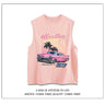 Print Vest Men Summer Casual Beach Tank Top Korea Fashion Sleeveless Shirts Male Loose Undershirt 100% Cotton Tees Hip Hop Tops