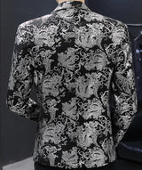 2022 Boutique Men's Fashion Blazer Business Gentleman Elegant and Comfortable Print Casual Dress Trend Korean Dress Slim Coat