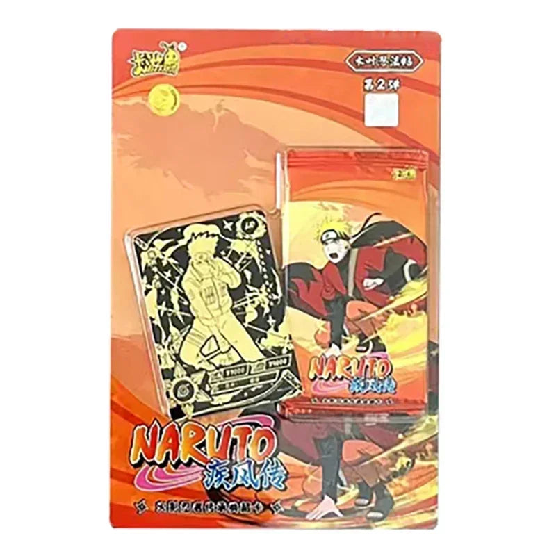 KAYOU Genuine Naruto Card Complete Collection Series Collection Card Fight Chapter Pro Chapter Childrens Toy Game Card Gift