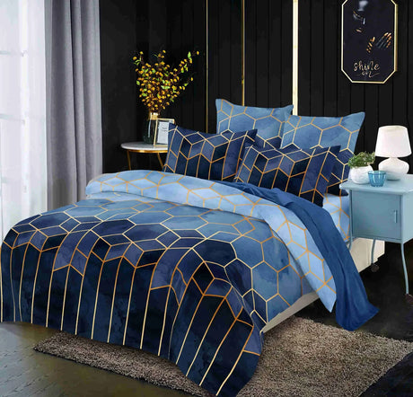 2/3 Pcs Luxury Duvet Cover Set Fashion Geometry  Bedding Sets Comforter Duvet Cover Pillowcase Home Textiles