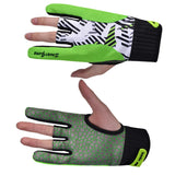 Bowling Semi Finger 1 Pair Silicone Anti- Elastic Breathable Wrist Glove Support for Men Bowling Party Game